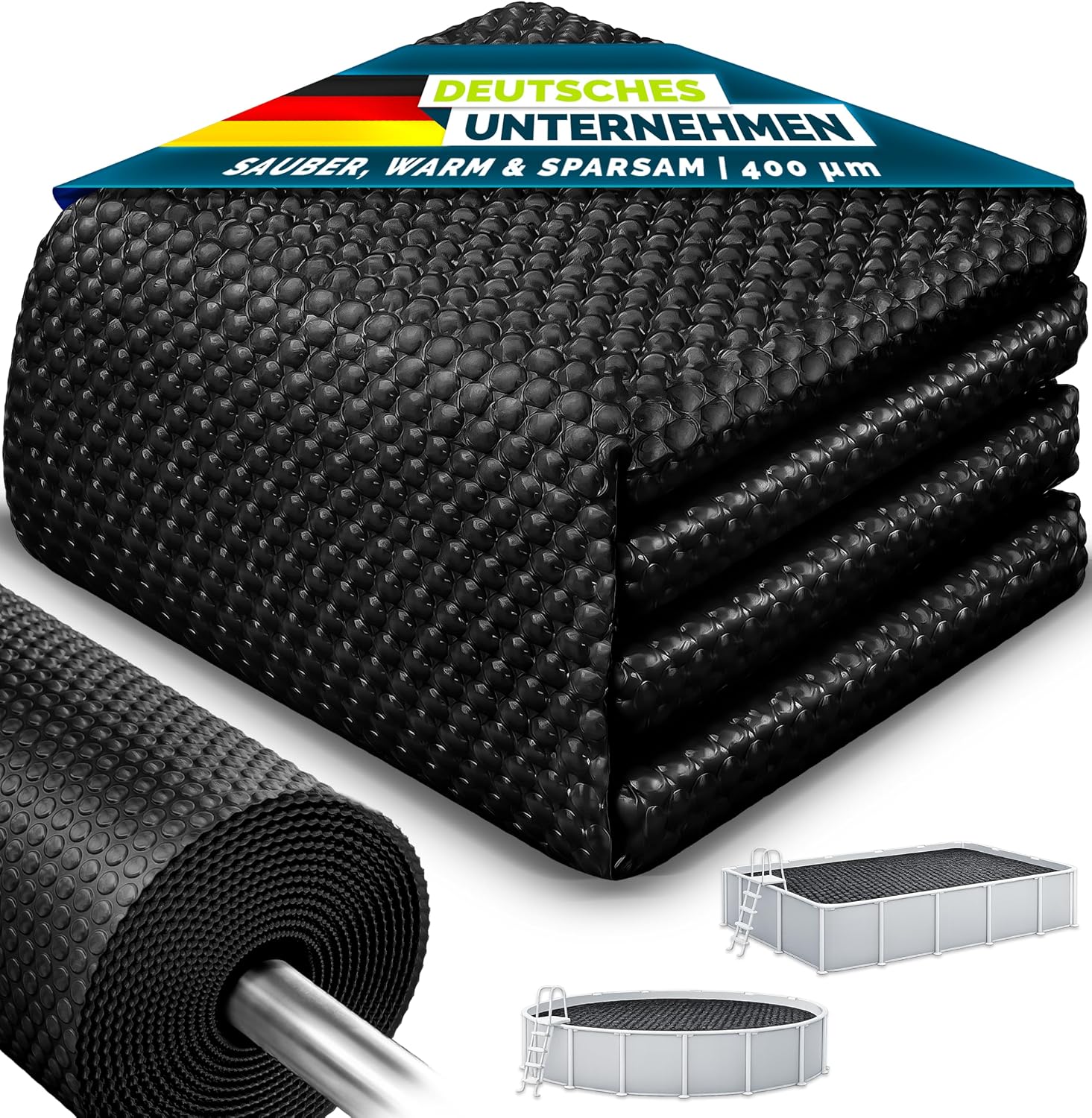 Detalle de tillvex Premium Pool Solarplane 549x274 cm