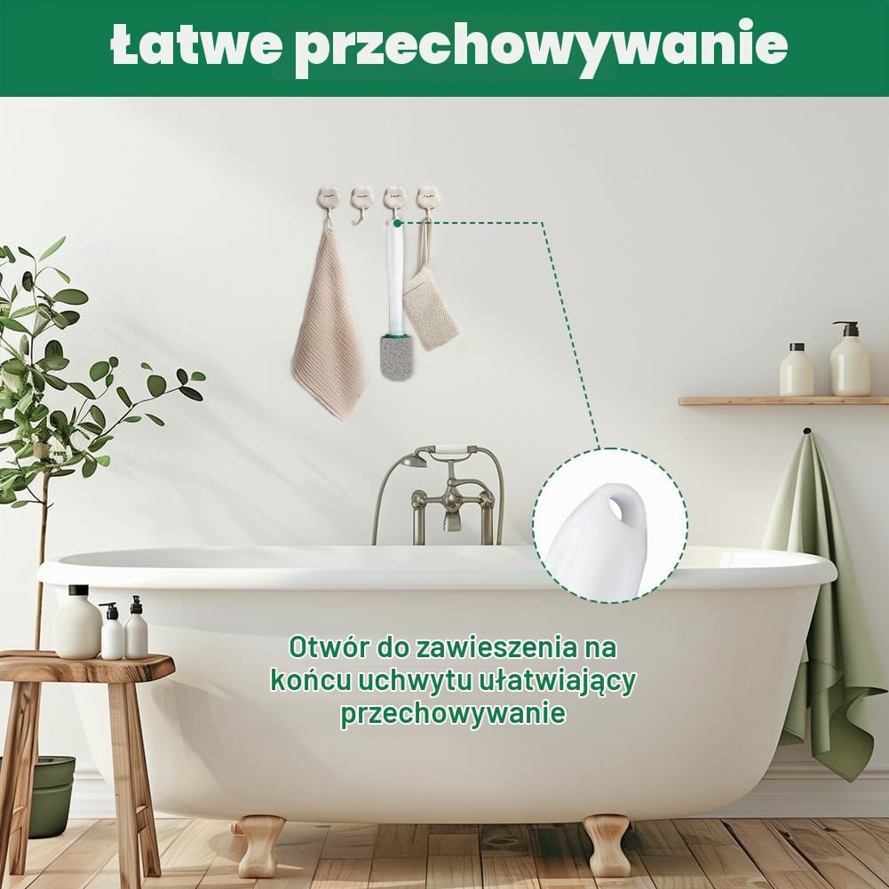 Thumbnail 4 de ANOMM zestaw pumeksowy do toalety, 10 wymiennych kamieni i 2 uchwyty