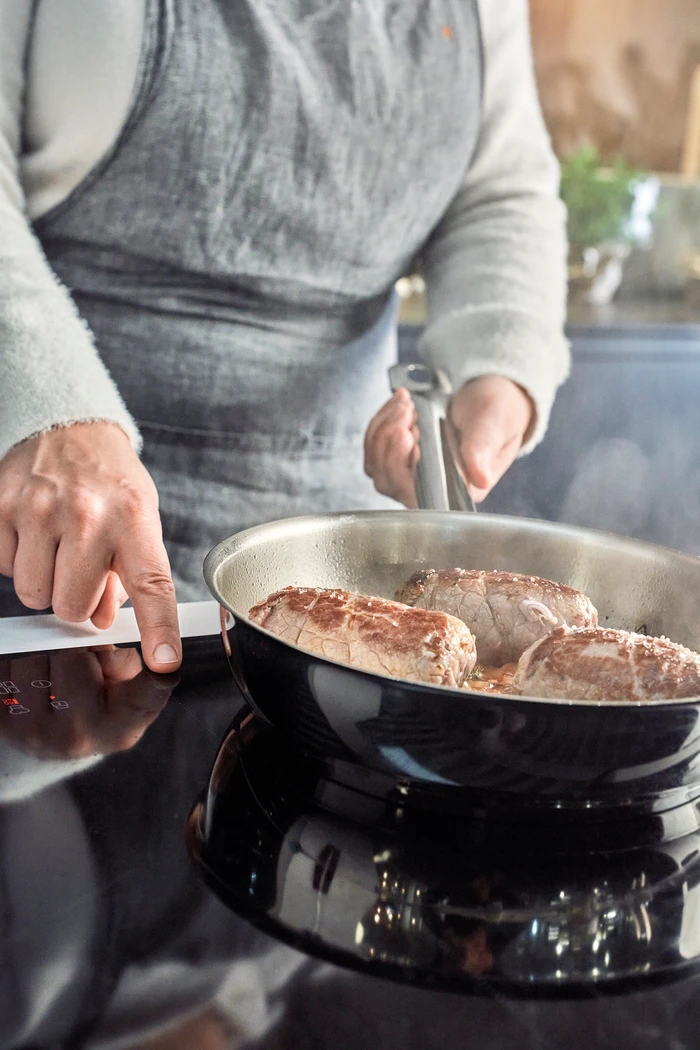 Thumbnail 2 de Demeyere Cosi 3 Edelstahl-Bratpfanne 28 cm