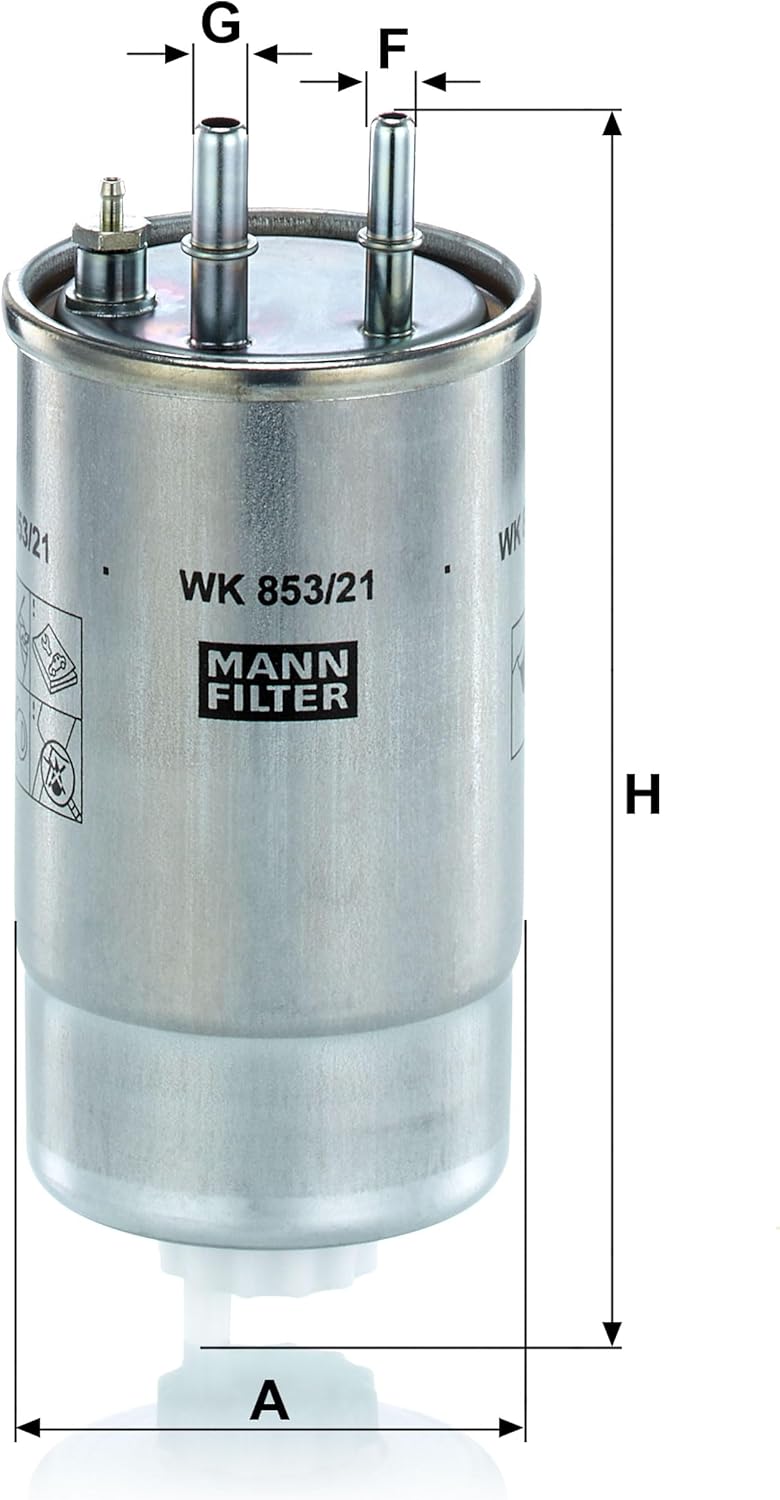 Thumbnail 2 de Mann Filter WK853/21 filtre à carburant 207mm