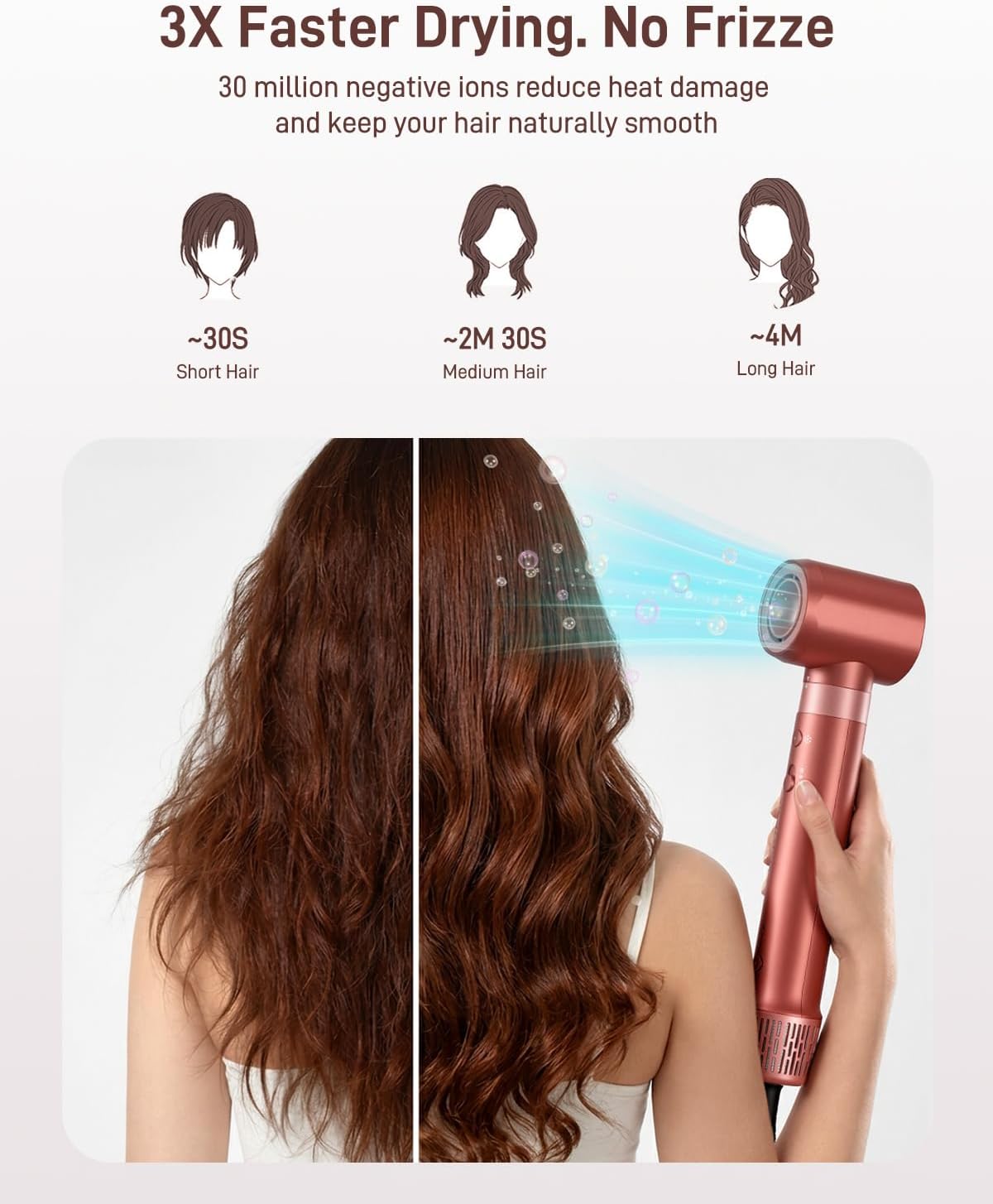 Thumbnail 3 de HITTIONA 6 in 1 Air Styler – All-in-One Hair Dryer Brush