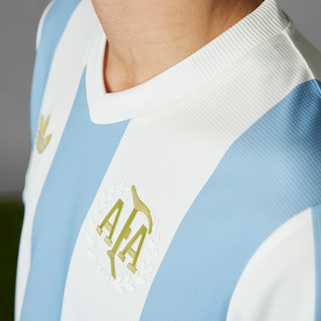 Thumbnail 2 de Adidas Camiseta Argentina Anniversary Azul