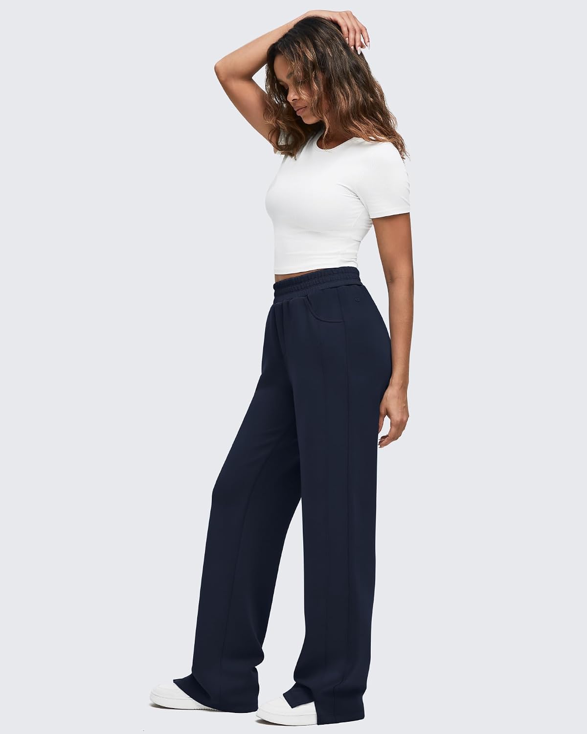 Detalle 1 de G4Free Modal Wide-Leg Sweatpants