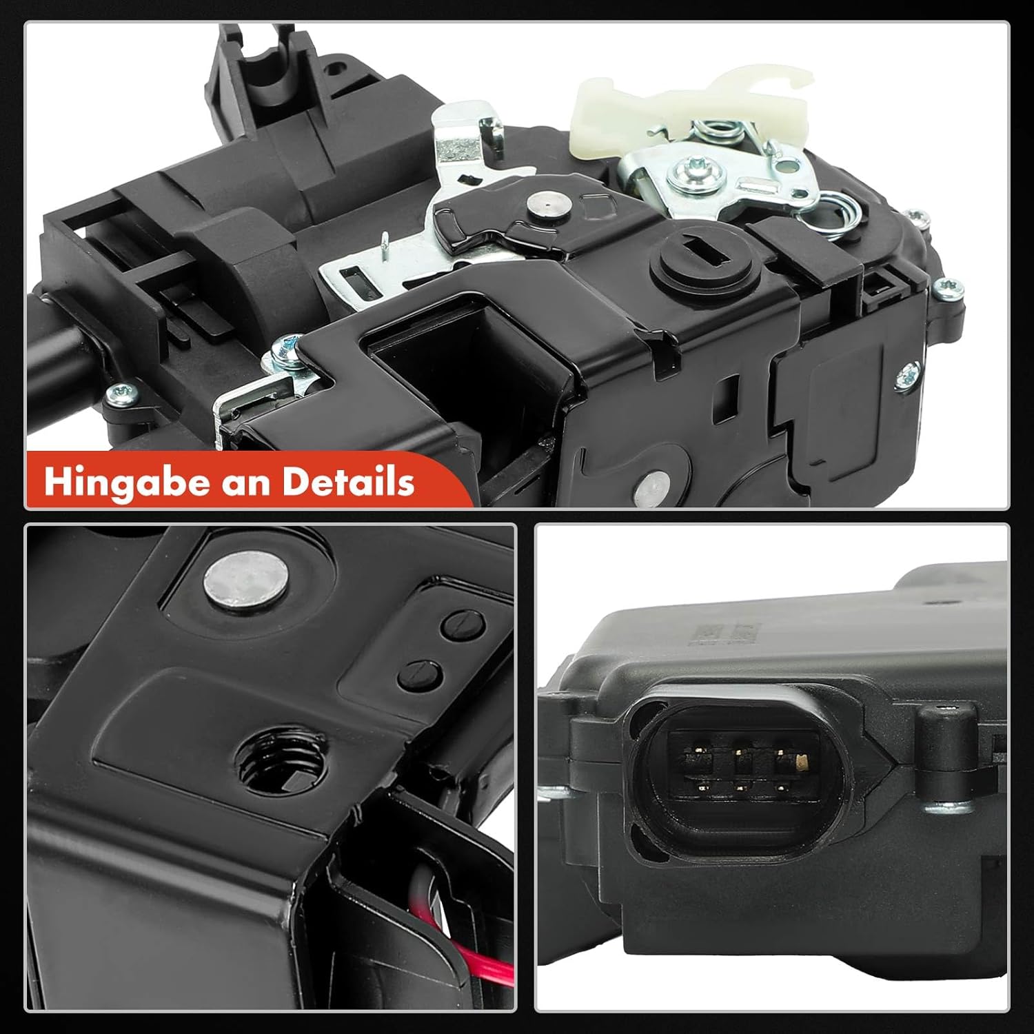 Thumbnail 6 de Frankberg Door Lock Actuator Rear Left 6-pin