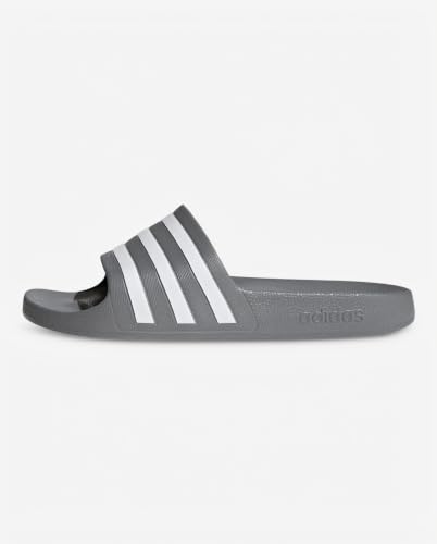 Thumbnail 9 de adidas Unisex Adilette Aqua Slides Slipper – Grey Three/Cloud White/Grey Three, 40,5 EU
