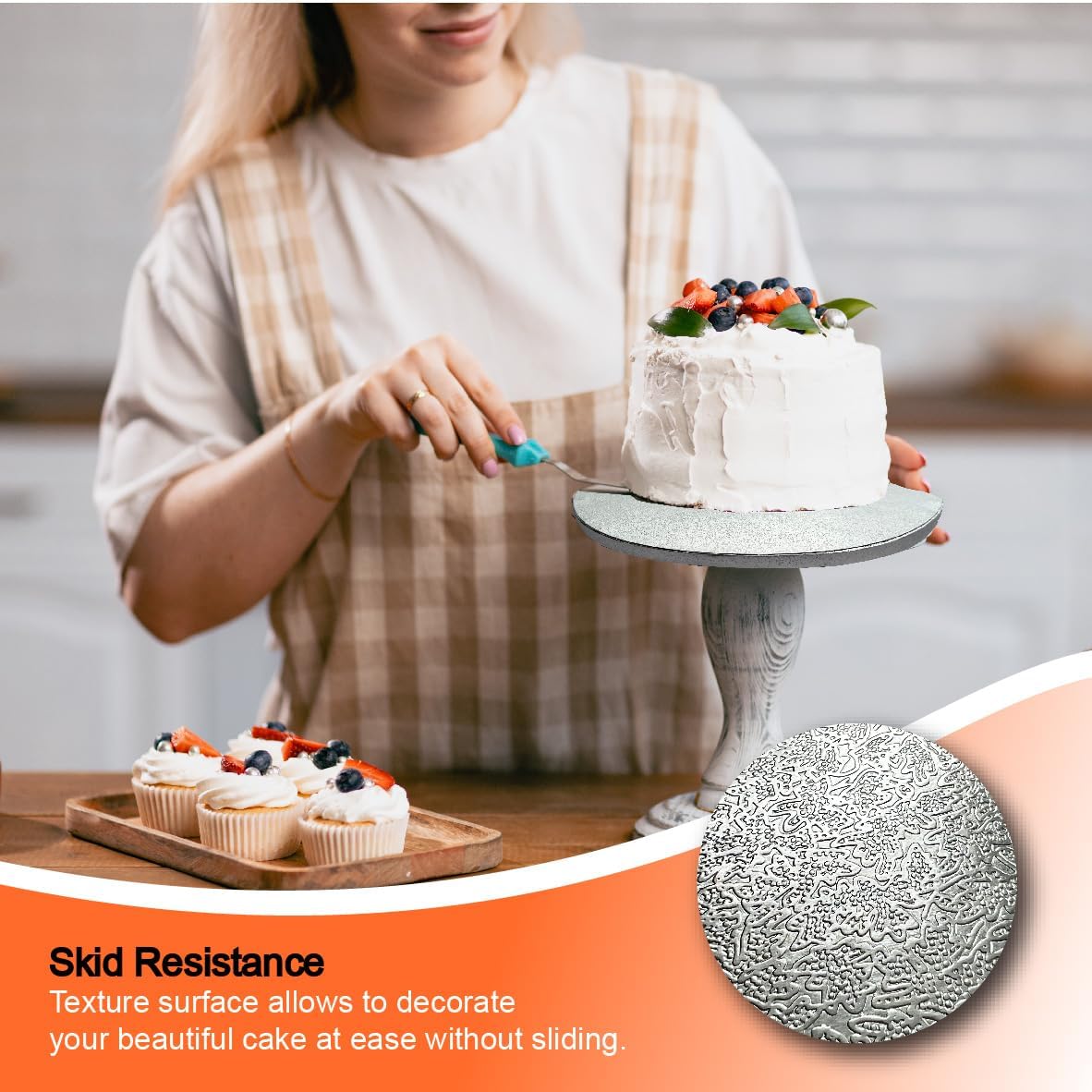 Detalle 1 de ANSSDO cake drums, 8-inch