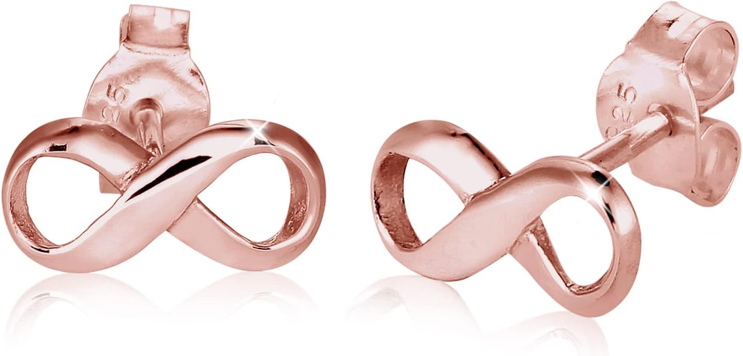 Thumbnail 6 de Elli Infinity Symbol Liebe Ohrringe 925 Silber