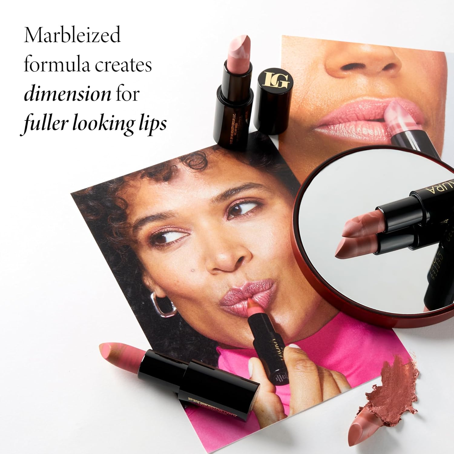 Detalle de LAURA GELLER NEW YORK Italian Marble Sheer Lipstick - Berry Vanilla