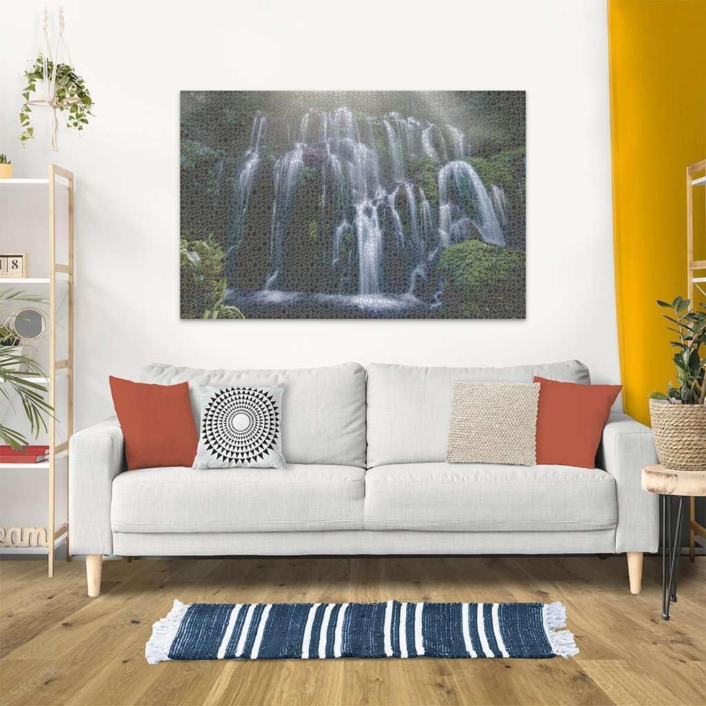 Thumbnail 3 de Ravensburger Puzzle 17116: Wasserfall auf Bali – 3000 Teile