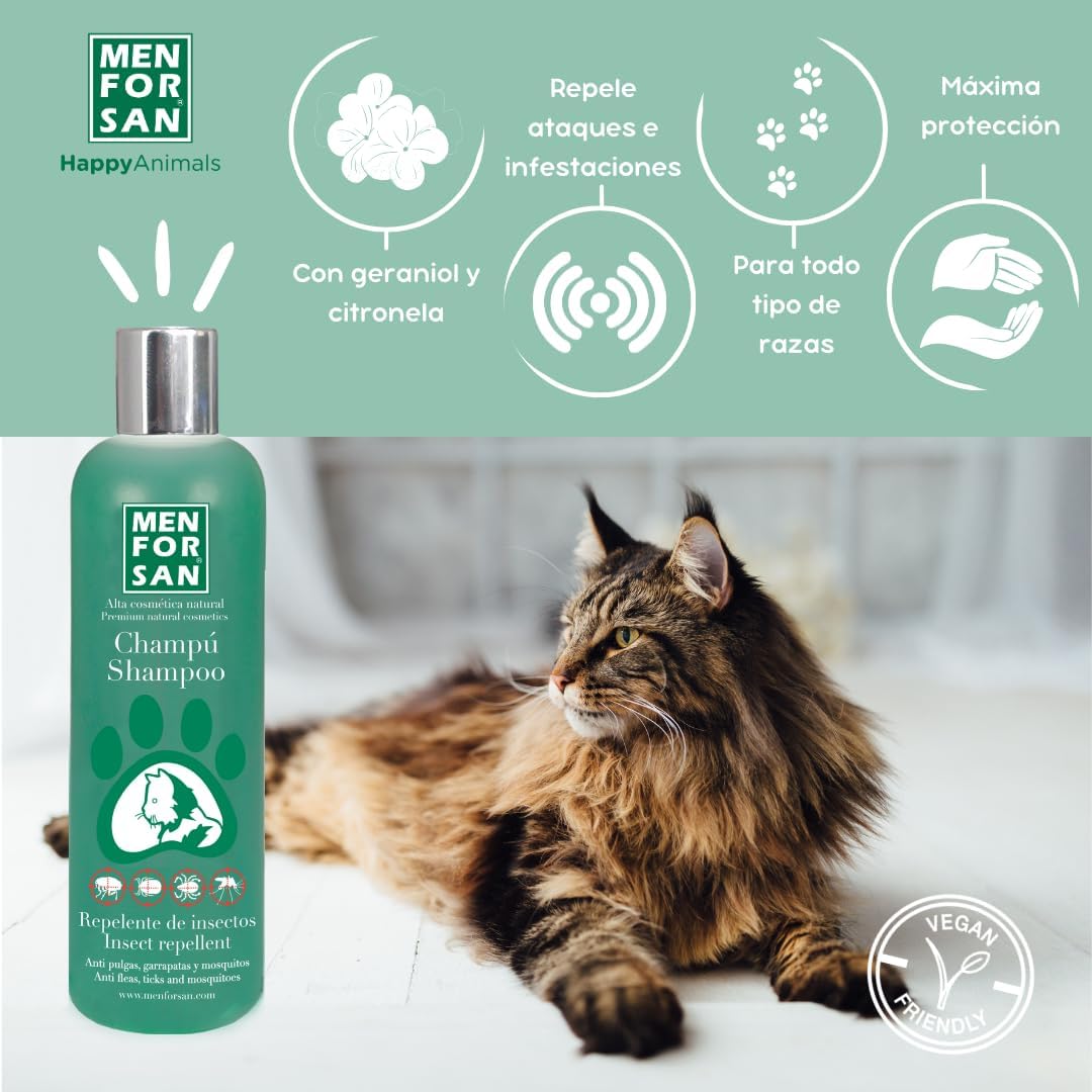 Thumbnail 1 de Shampooing Men for San Repellente Insetti Chat Herbes con citronella da 300 ml