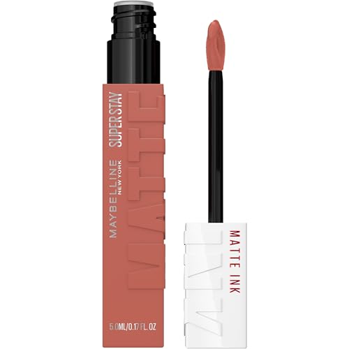 Detalle de Maybelline New York SuperStay Matte Ink 65 Seductress: labial de larga duración a prueba de todo
