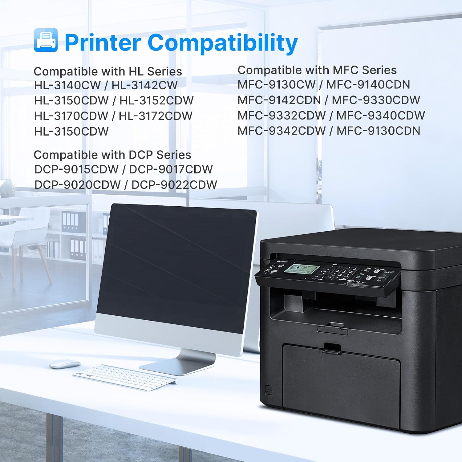 Detalle 2 de LxTek TN241 TN245 5er-Pack Toner 🖨