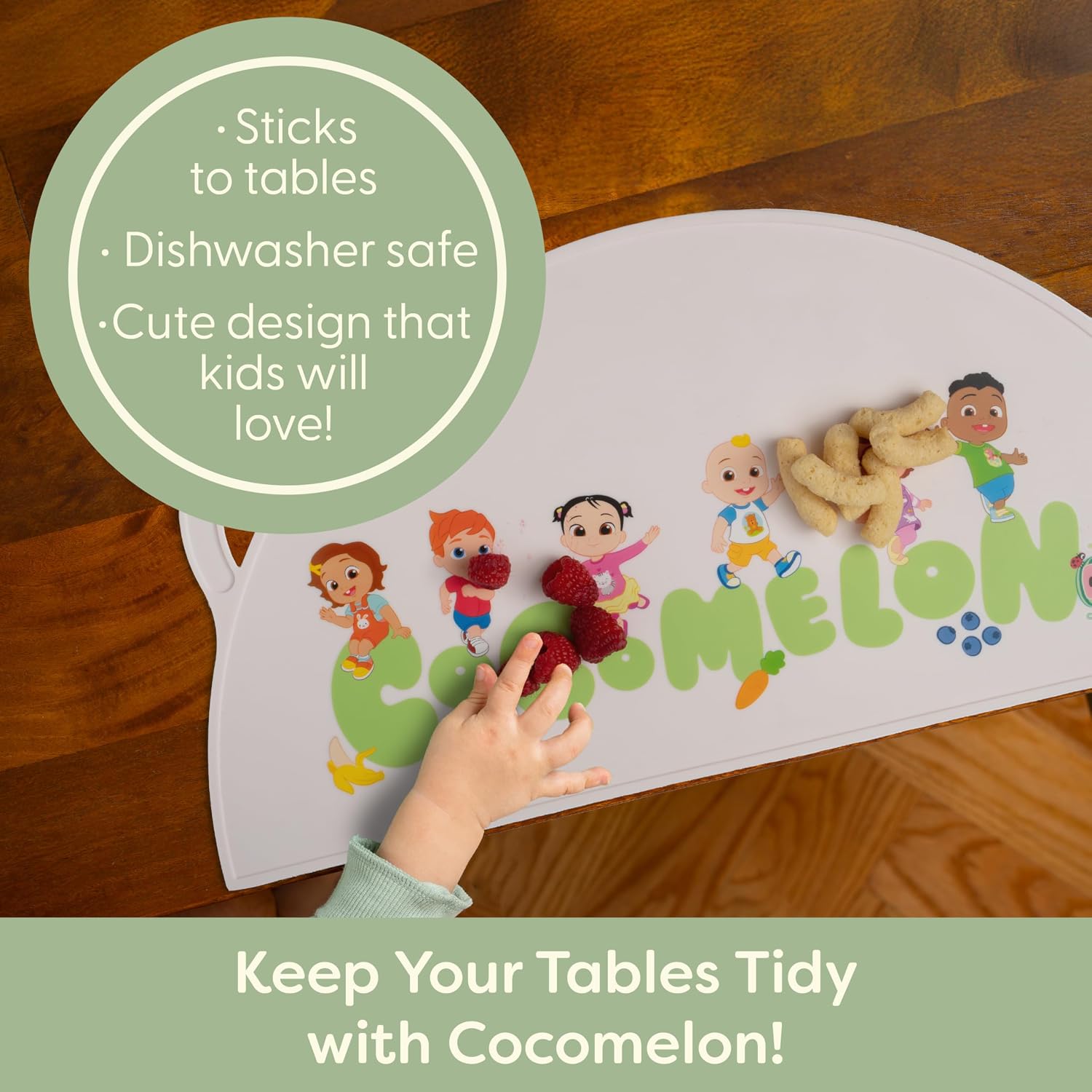 Detalle 2 de CoComelon Silicone Kids Placemat