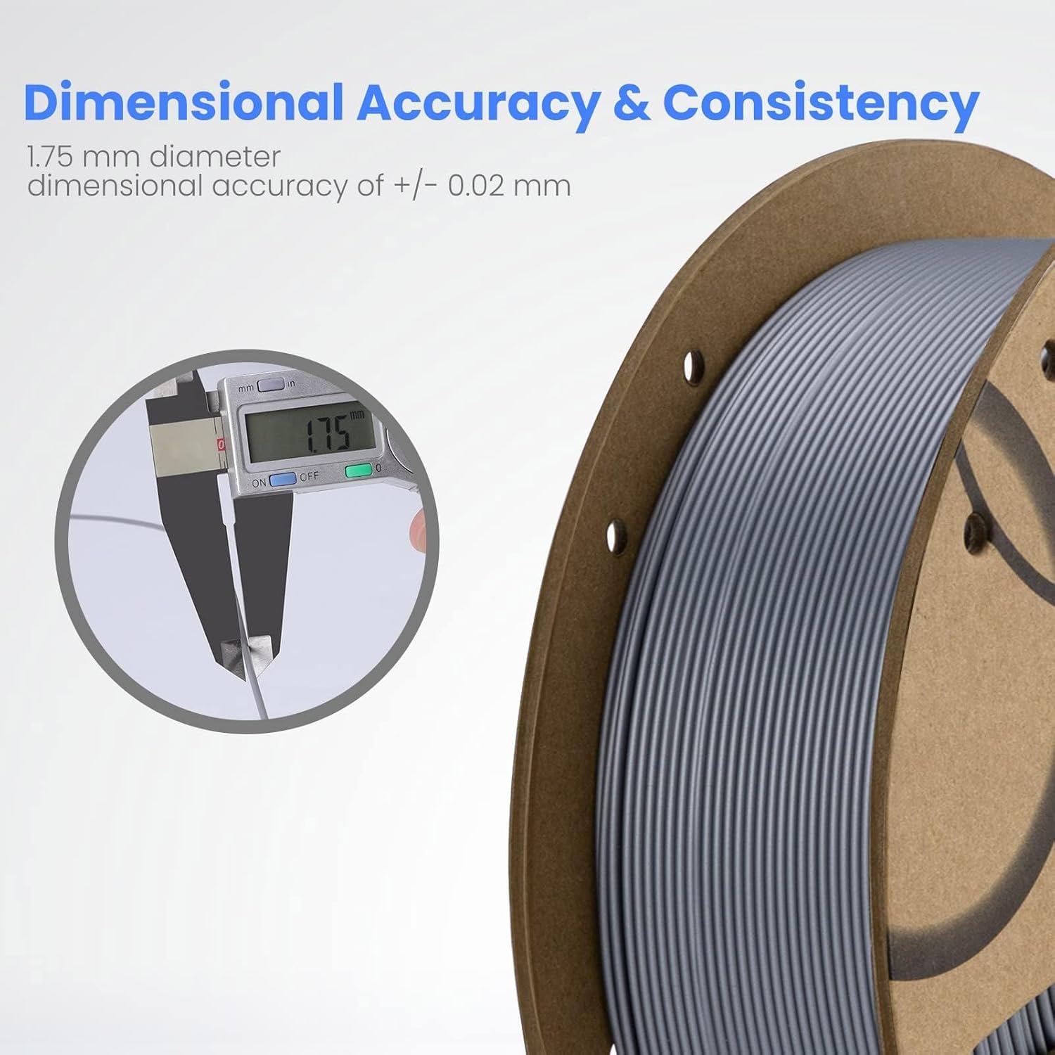 Thumbnail 2 de ELEGOO PLA Filament 2KG Black