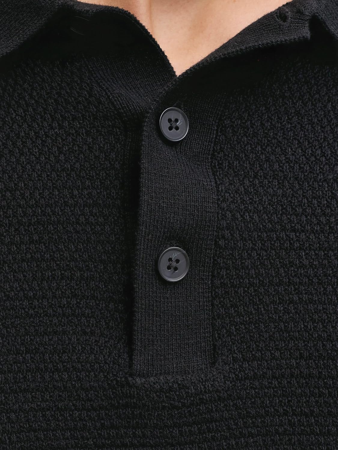 Detalle 2 de JACK & JONES Jjegeorge Knit Polo SS Sn Homme