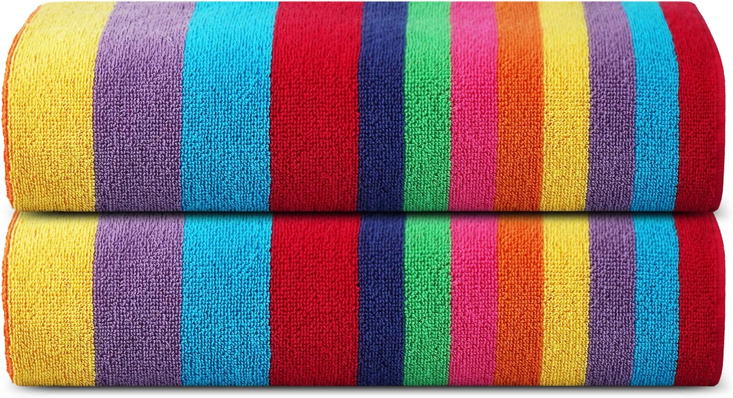 Detalle de SweetNeedle cabana beach towel 2 pack 76 x 152cm