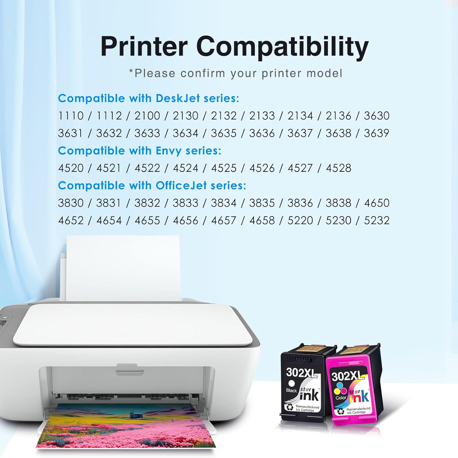 Thumbnail 3 de starink 302XL Remanufactured HP ink cartridge combo pack 🖨