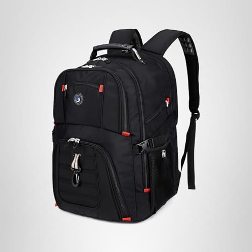 Thumbnail 8 de SHRRADOO Extra Large Travel Laptop Backpack for Men, 50L Capacity