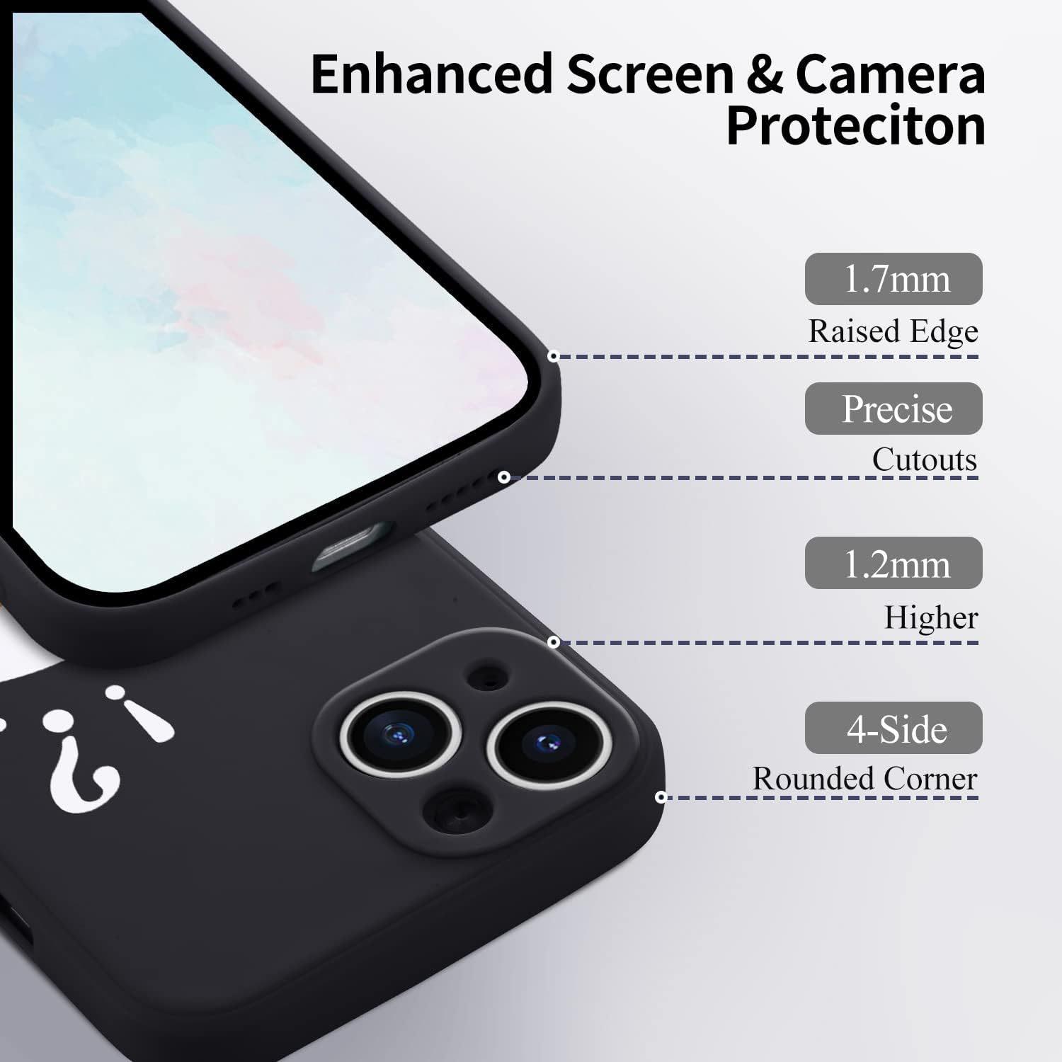 Detalle de Wihytec Funny Duck Phone Case for iPhone 15 Pro Max