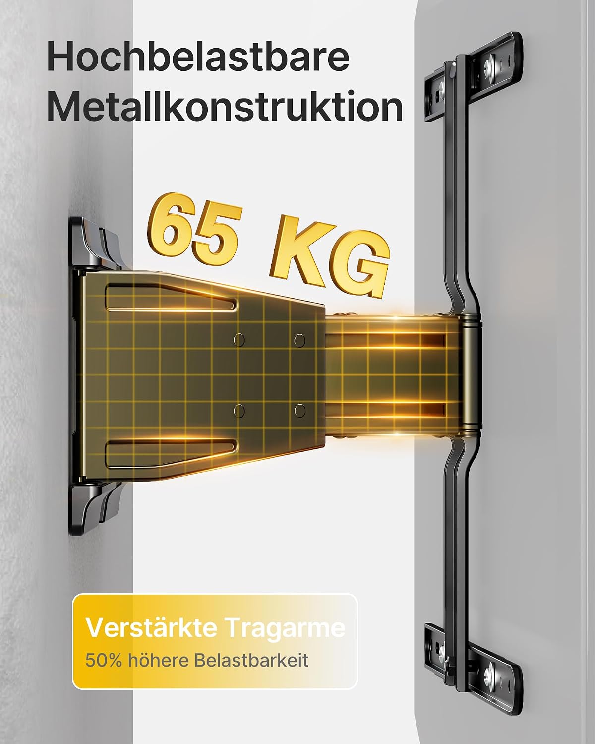 Detalle 2 de monTEK Ultra Slim Wandhalterung 43–90