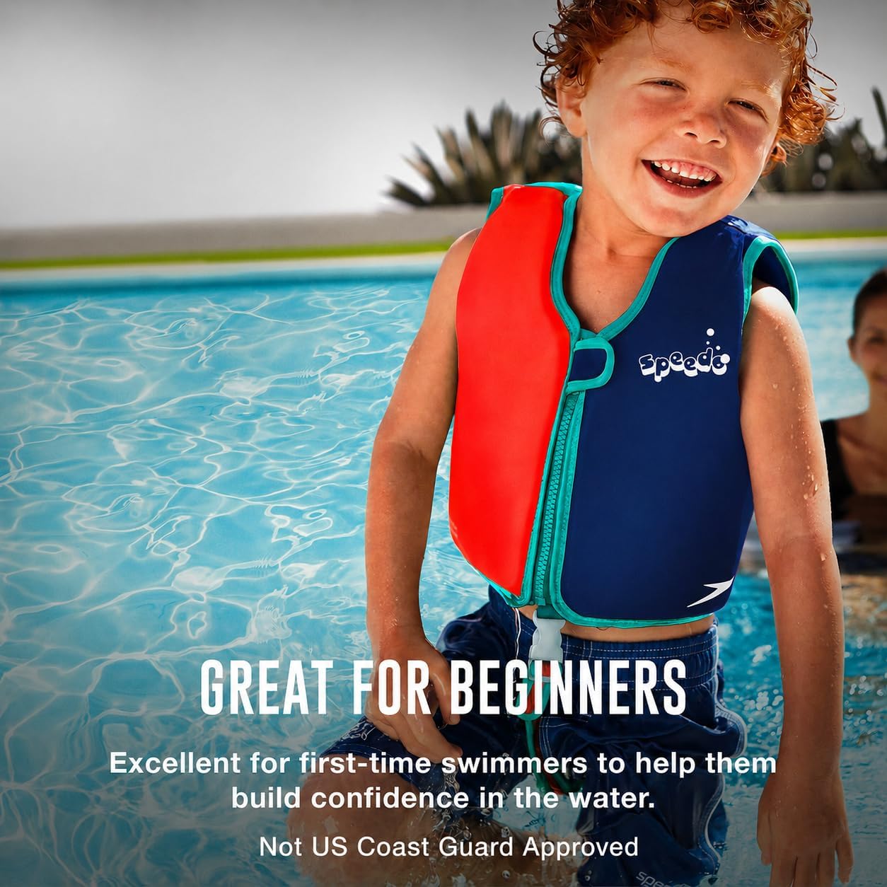 Detalle de Speedo Unisex-Child Swim Flotation Classic Vest, UPF 50+, Neoprene