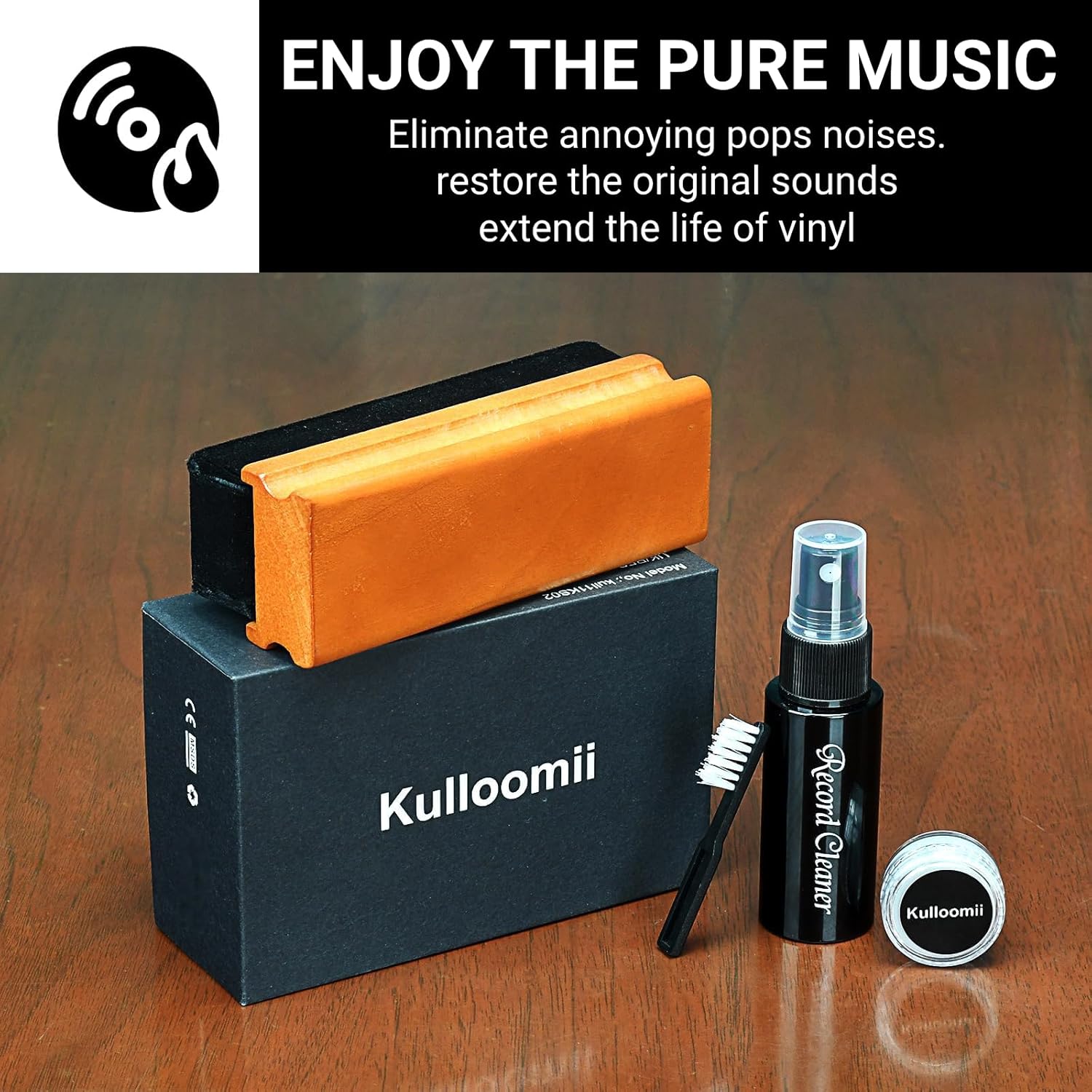 Thumbnail 5 de Vinyl Record Cleaning Kit 4‑in‑1 for LPs 📀