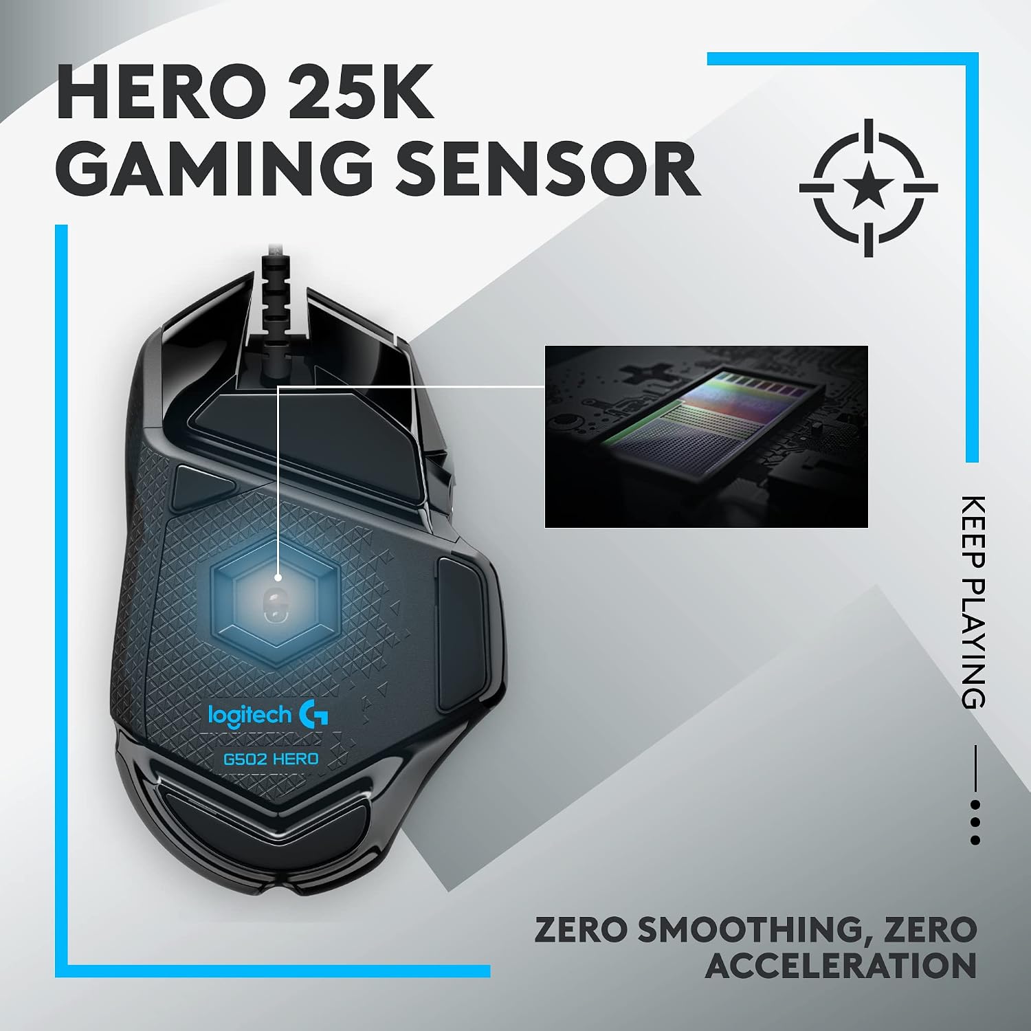 Detalle 2 de Logitech gaming keyboard and mouse bundle, G413 SE