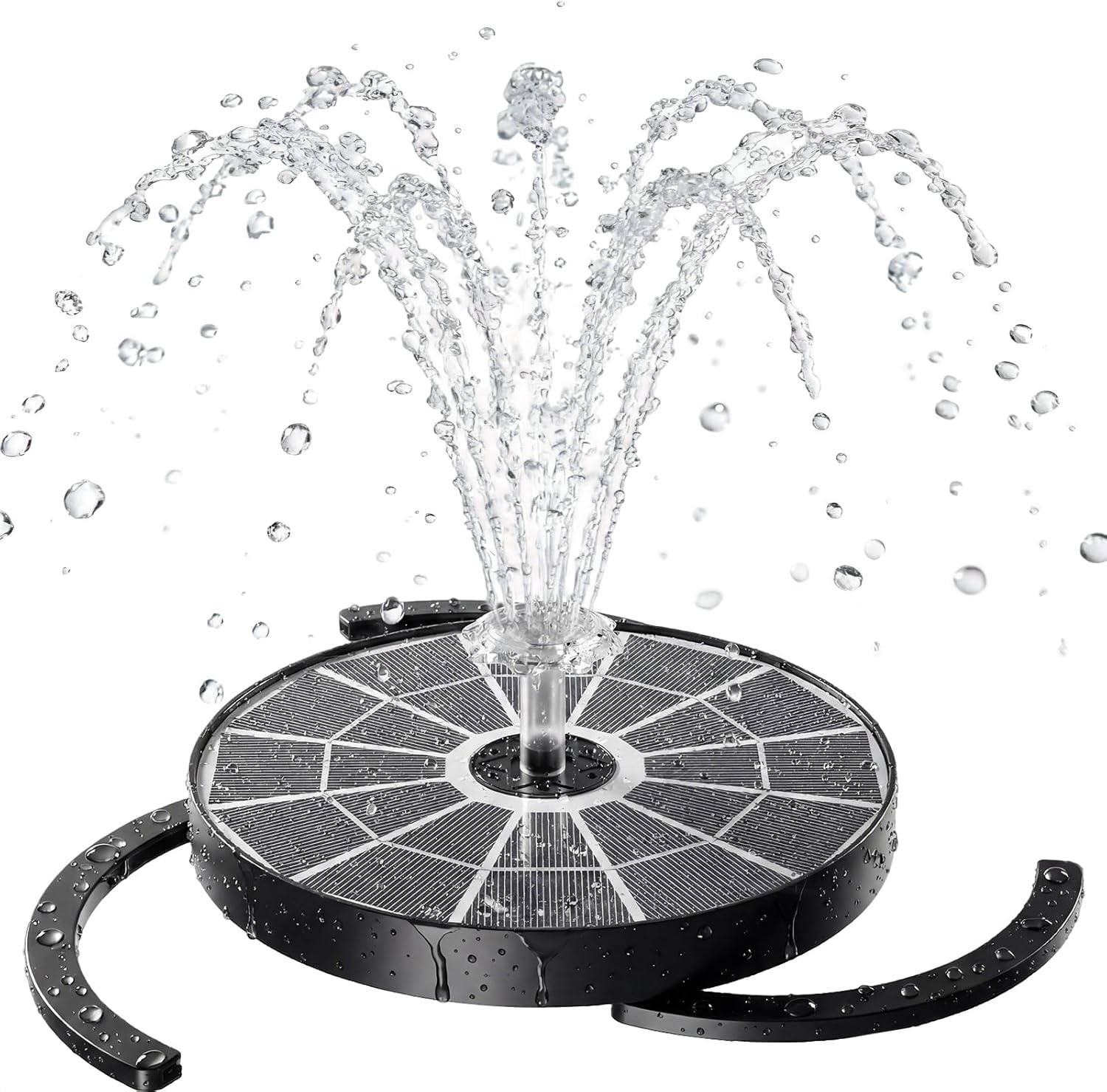 Detalle de AISITIN Solar Springbrunnen 3,7 W für Außen