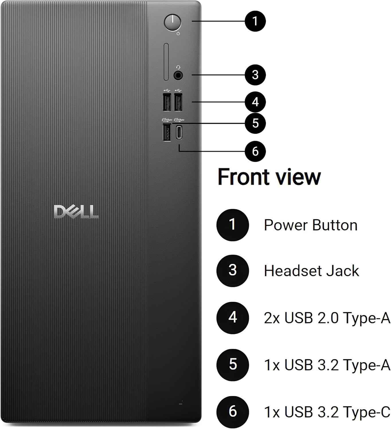 Detalle de Dell Business Desktop with 16GB DDR5