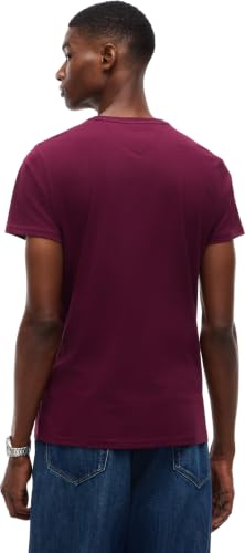 Thumbnail 1 de Tommy Jeans T-Shirt da Uomo Slim Fit Originale TJM, Viola (Bacca di Calypso) - Taglia L