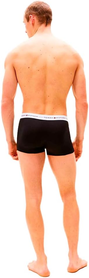 Thumbnail 1 de Tommy Hilfiger Herren 3er Pack Trunks mit Logo-Taillenbund