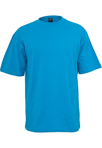 Thumbnail 5 de Urban Classics TB006-Tall tee: Camiseta hombre azul Turquoise, corte más largo y talla 6XL