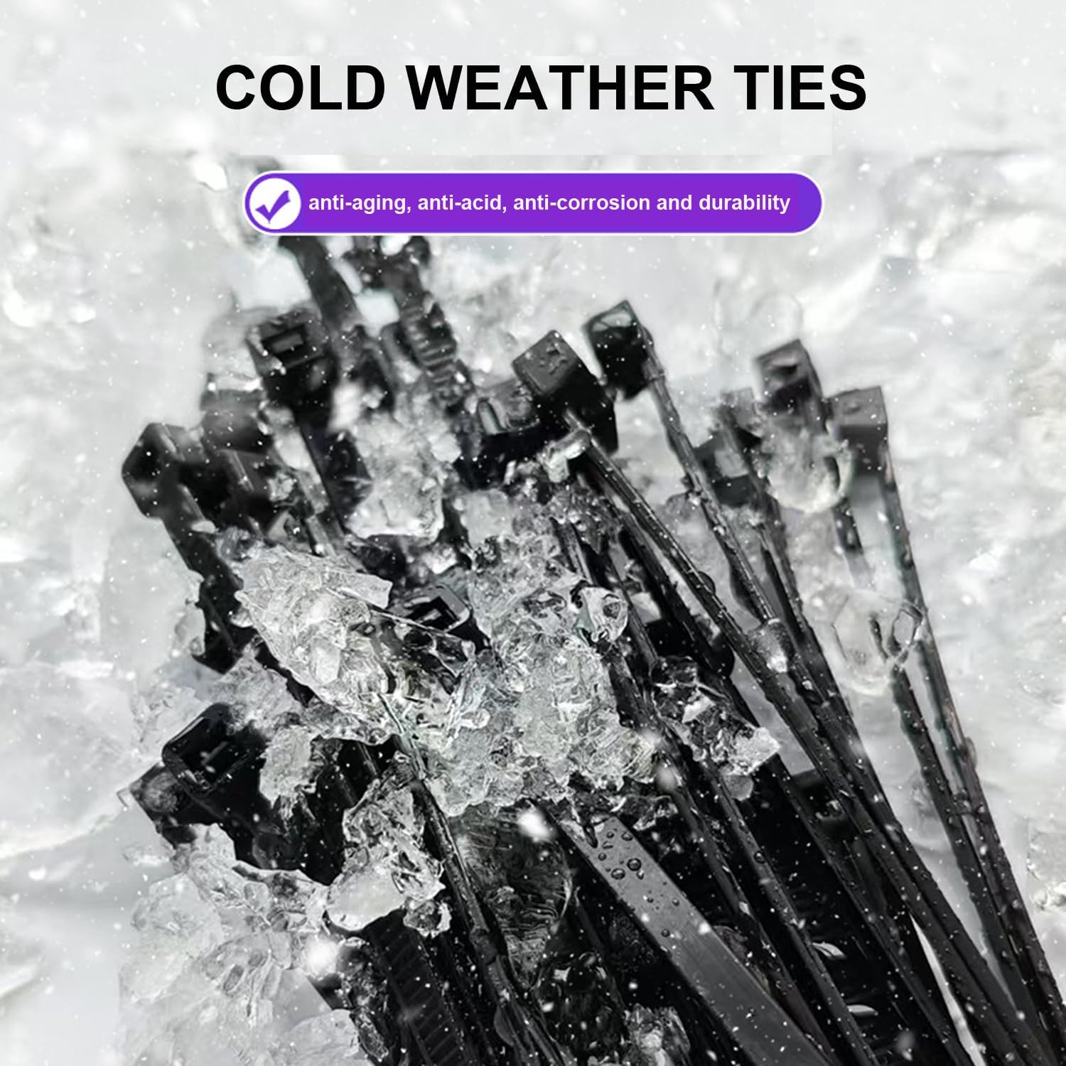 Thumbnail 1 de WLEAD Kabelbinder 400 Stück 🪢