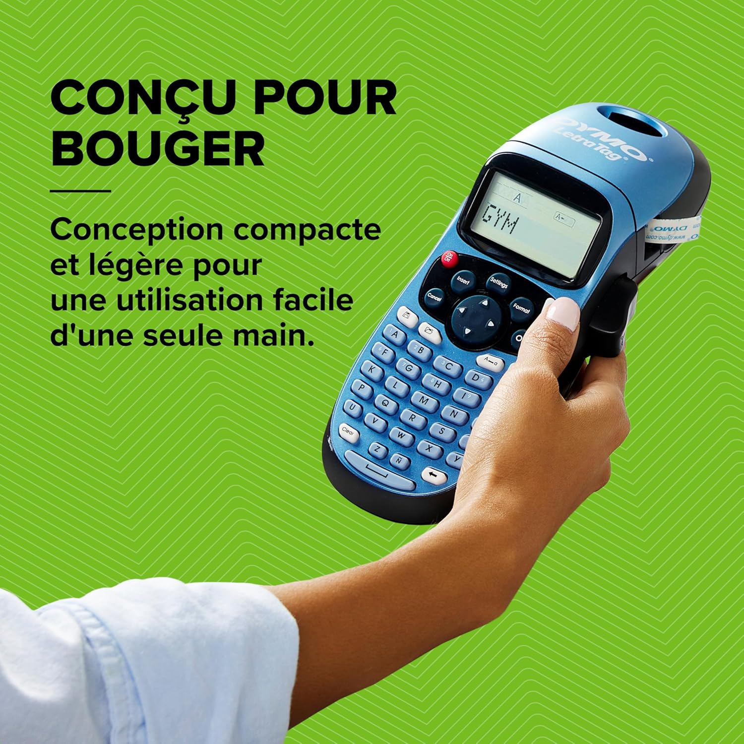 Thumbnail 1 de DYMO LetraTag LT-100H — Kit de démarrage d'étiqueteuse portable