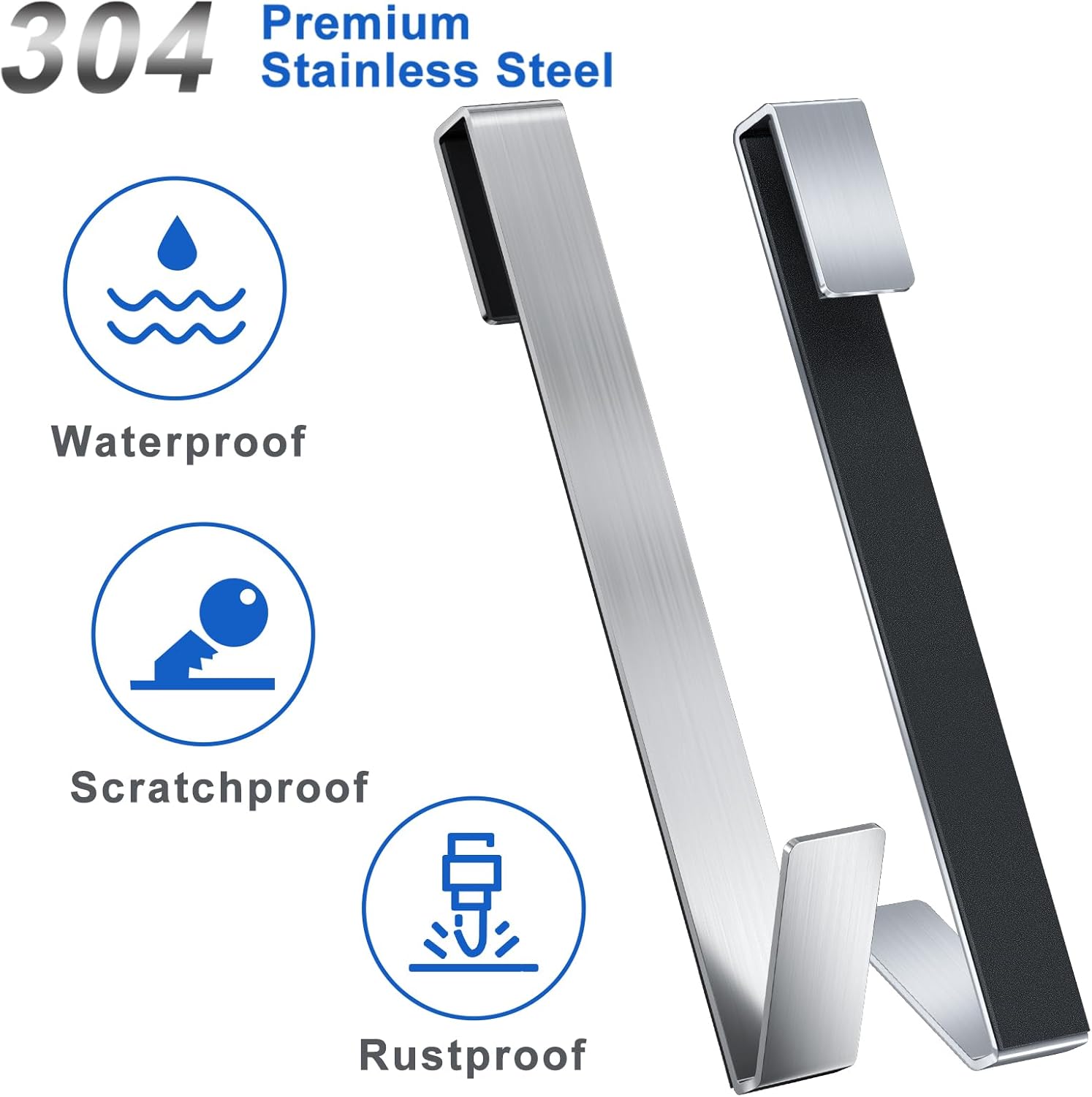 Thumbnail 5 de FUMAX Duschhaken 25,4 cm 3er-Set