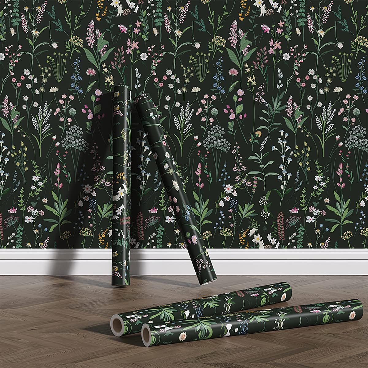 Thumbnail 2 de GaliGali CA.5172-1-5 Floral Peel-and-Stick Vinyl Wallpaper, 17.3 in x 197 in