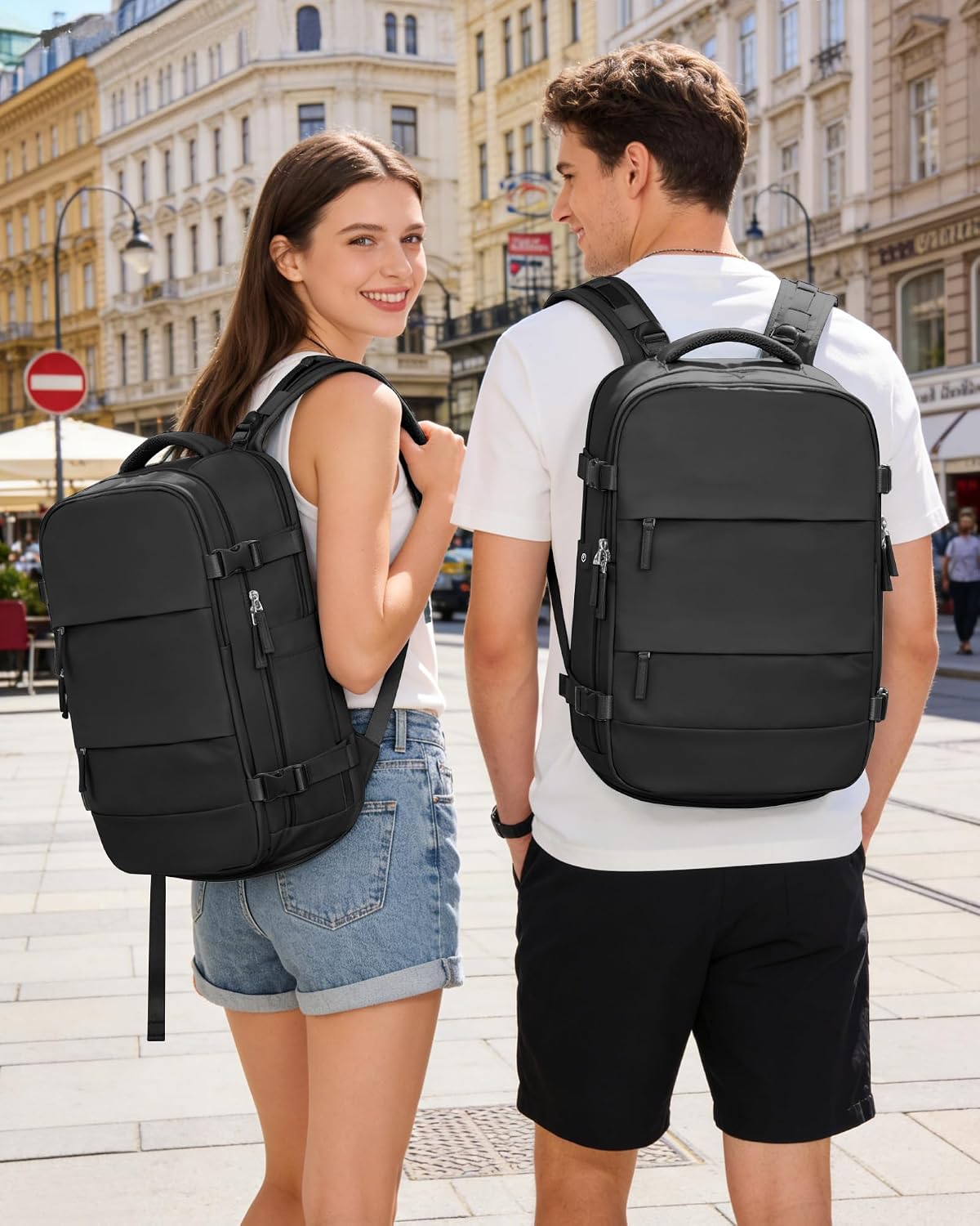 Detalle 2 de Vacuum Backpack Travel Bag 40x30x20