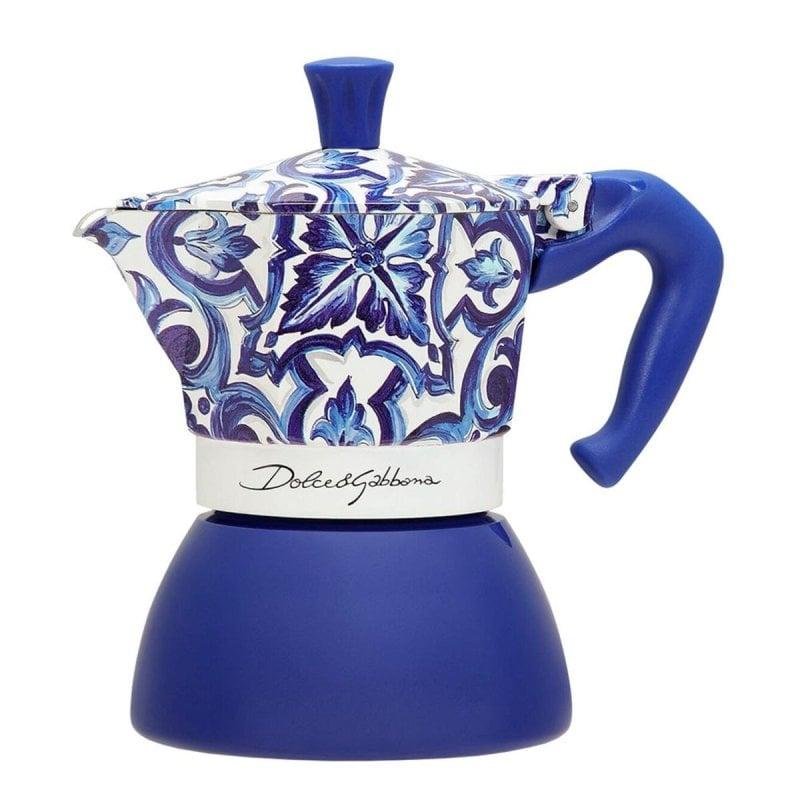 Detalle de Bialetti 5356 Cafetera Italiana 0,19 L Azul Blanco