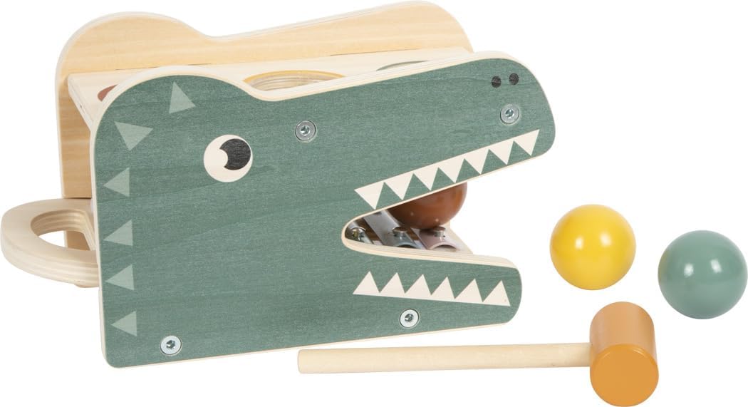 Detalle 2 de Small Foot 12461 Gioco in legno con martelletto e xilofono Safari