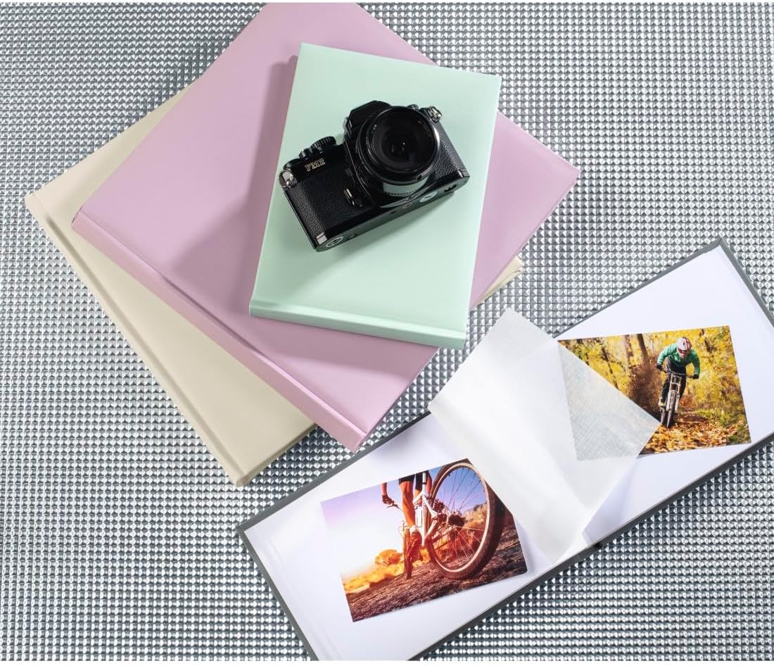 Thumbnail 5 de Hama Jumbo Fotoalbum 30x30 cm (grün pastell) für 320 Fotos – Fotobuch zum Selbstgestalten