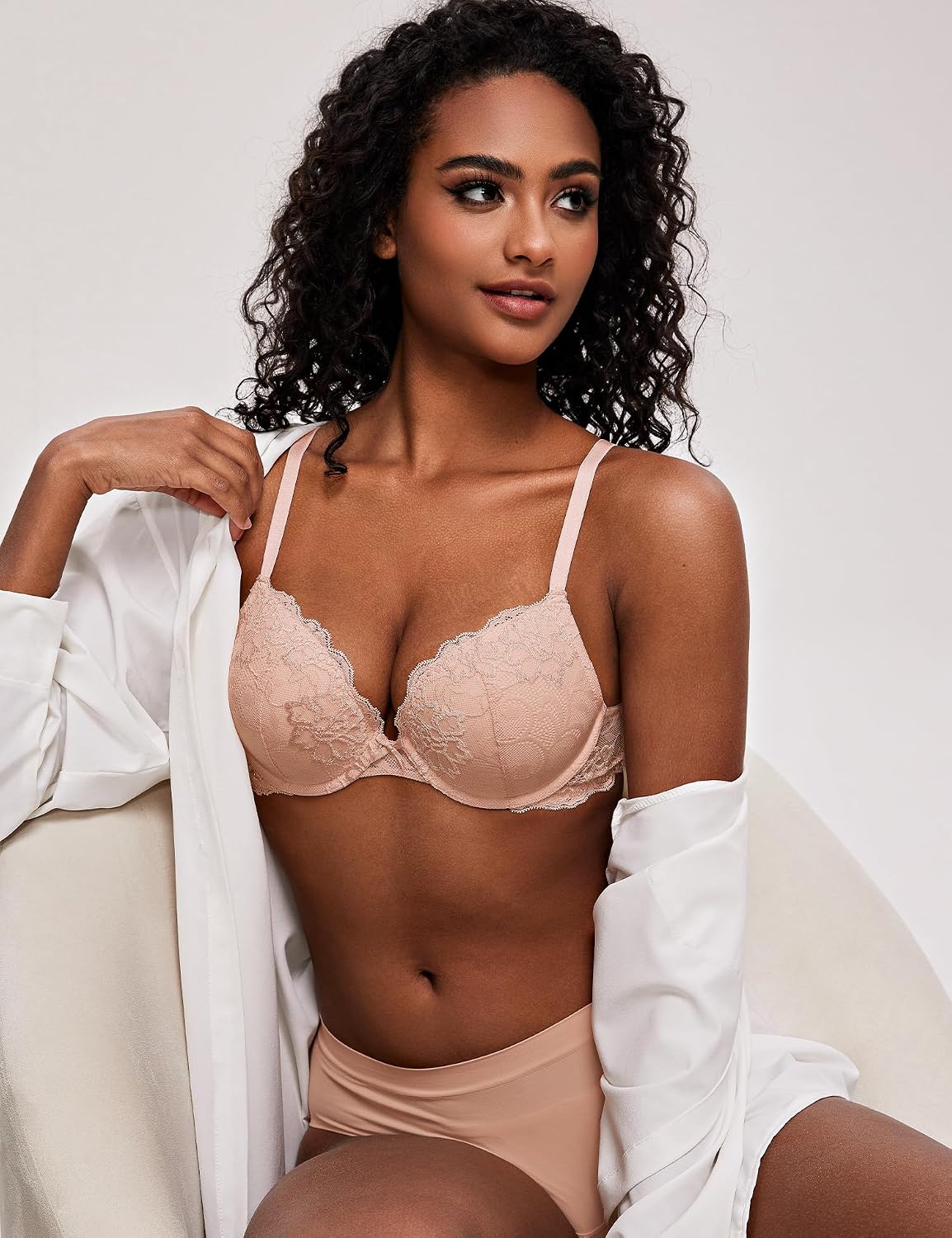 Thumbnail 4 de Deyllo Push Up Lace Bra