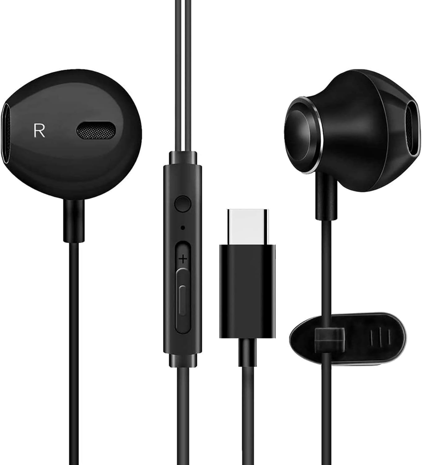 GAMURRY Auricolari in-ear con USB-C, microfono