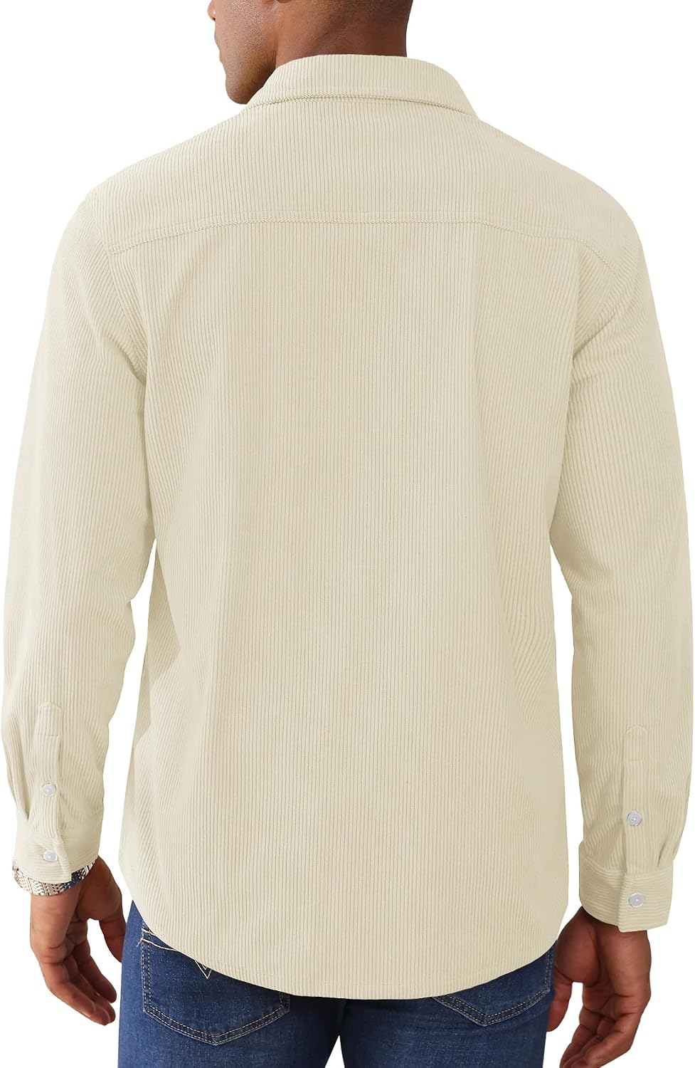 Detalle 2 de EKLENTSON corduroy shacket jacket