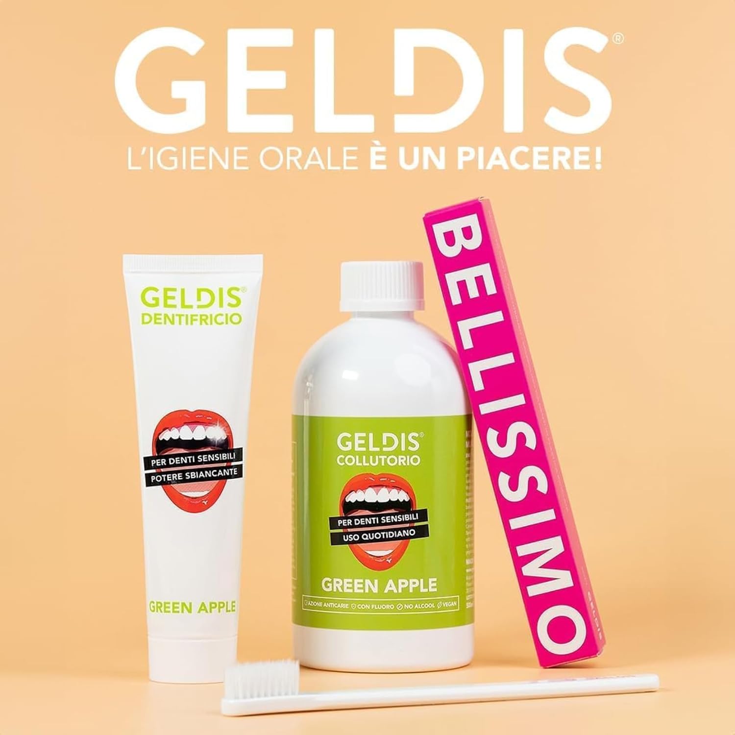 Thumbnail 6 de GELDIS Daily Cleanser: Gel Detergente Igienizzante e Sbiancante per Mascherine, Apparecchi Ortodontici e Protesi