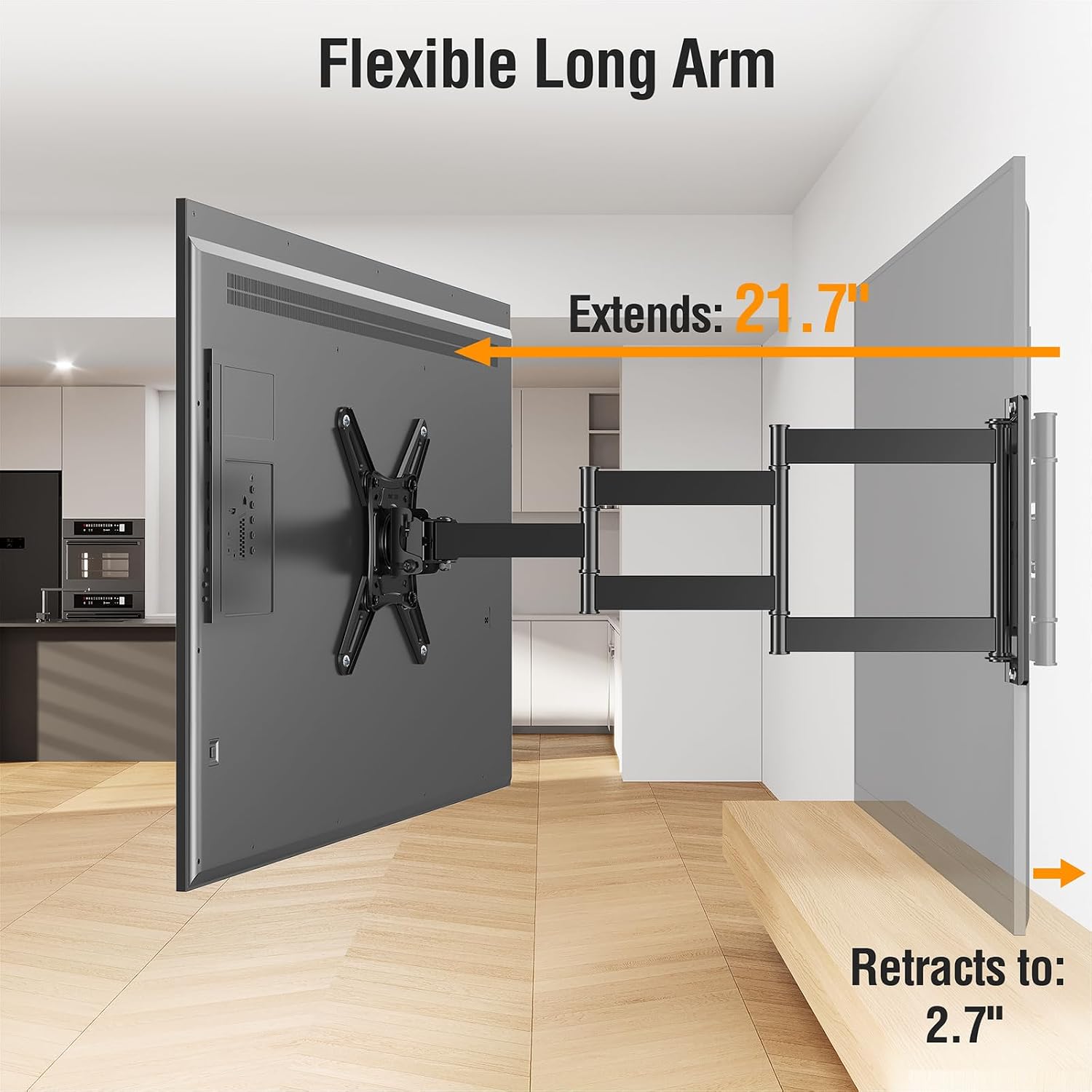 Detalle 2 de ELIVED TV Wall Mount, 21.7-Inch Arm
