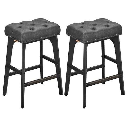 VASAGLE Taburetes de Bar, Elegancia en Tu Comedor 🍷