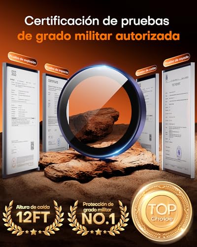 Detalle de TOCOL Protection d'objectif iPhone 15 Pro Max