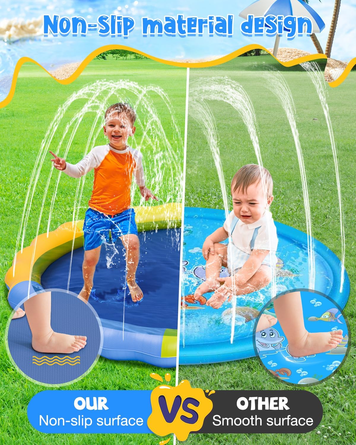 Detalle de YSJILIDE Splash Pad XXXXXL-120