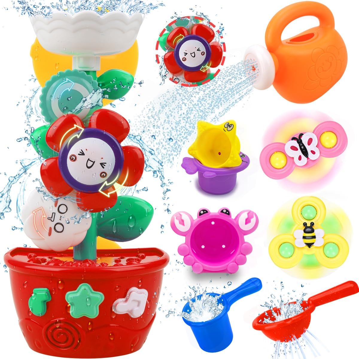 Detalle de Bath Toys 9-Piece Set