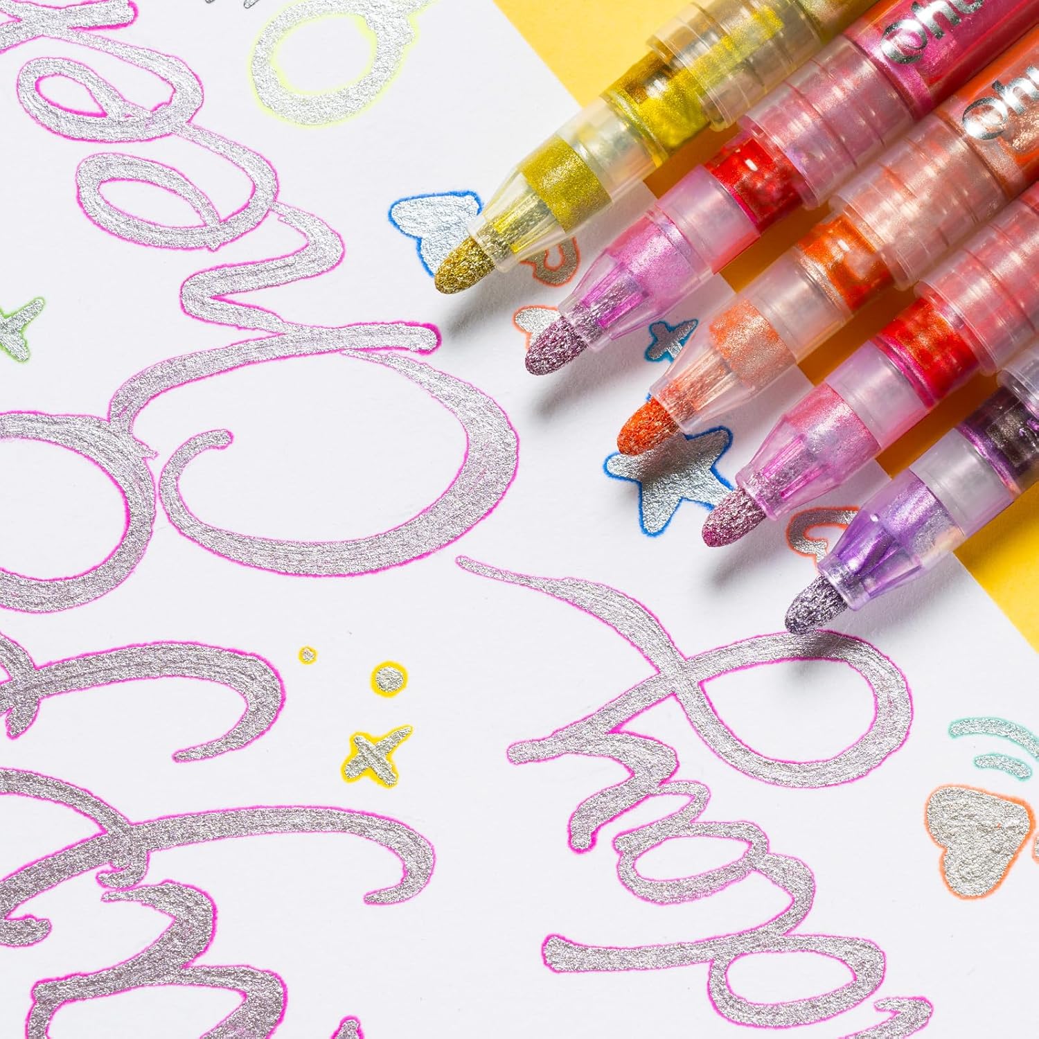 Thumbnail 3 de Ohuhu Calza Stuffers pennarelli glitter metallizzati 18 🎨